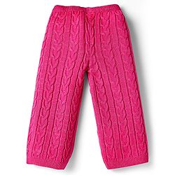 Winter Wear Sweater cable Knit  top & Pant Co-ord Set