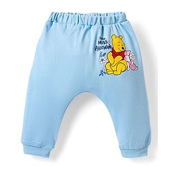 Babyhug Disney Interlock Knit Full Length Diaper Leggings with Winnie the Pooh Graphics Pack of 3 - Multicolor