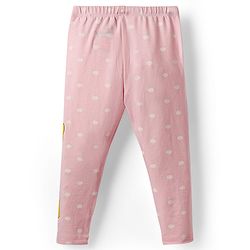 Babyhug Disney Lycra Knit Full Length Leggings with Winnie The Pooh Graphics Pack of 2 - Multicolor