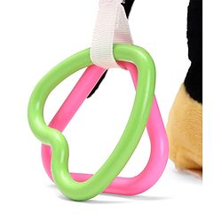 Babyhug Disney 29 cm Minnie Mouse Activity Plush Hanging Toy with Teether, Rattle & Crinkle Ear | Toy for Crib, Stroller & Car Seat | Supports Sensory Development | BIS Certified