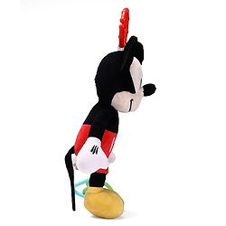 Babyhug Disney 29 cm Minnie Mouse Activity Plush Hanging Toy with Teether, Rattle & Crinkle Ear | Toy for Crib, Stroller & Car Seat | Supports Sensory Development | BIS Certified