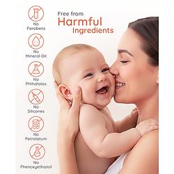 Babyhug Pro Sensitive pH 5.5 Peach Milk Lotion - 100 ml | 24 Hr Moisturisation | Skin Deep Hydration | Light Weight | Paediatrician & Dermatologist Tested | Safe Hypoallergenic Formula | 0+ m