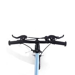 Babyhug Cruise Bicycle for Kids Cycle for 3 to 5 Years Boys & Girls 14T Inches- Blue| 90% Pre-Installed| Sturdy Frame| Training Wheels| Durable Brake| Rubber Tyres| Height Adjustable Seat and Handle