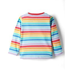 Babyhug Disney Single Jersey Knit Full Sleeves Dungaree & Tee With Mickey Mouse Print - Navy Blue