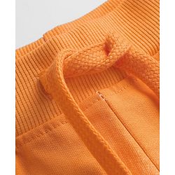Babyhug Disney Single Jersey Knit Half Sleeves Ombre T-Shirt & Shorts With Mickey Mouse Graphics - Orange