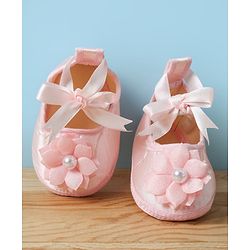 Babyhug Woven Frill Sleeves Mesh Party Dress with Booties Bow Applique & Sequin Detailing - Yellow