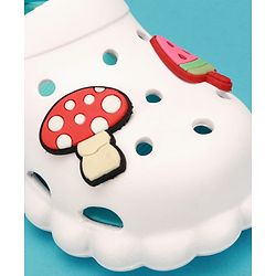 Cute Walk by Babyhug Slip On Clogs With Applique - White