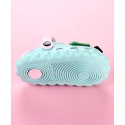 Cute Walk by Babyhug Clogs with Leaves Applique & Back Strap - Mint