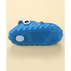 Cute Walk by Babyhug Back Strap Closure Clogs With Astronaut Applique - Blue