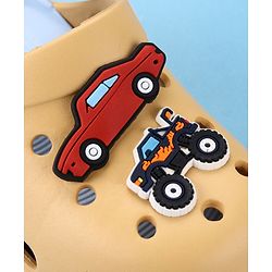 Cute Walk by Babyhug Back Strap Closure Clogs With Car Applique - Mustard