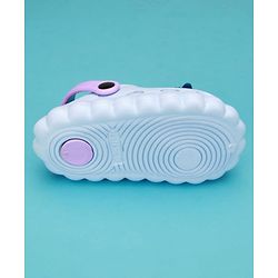Cute Walk by Babyhug Clogs With Dino Applique & Back Strap - Purple