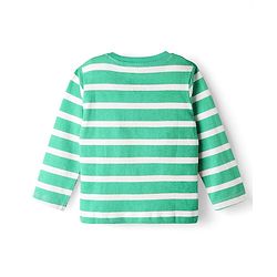Babyhug Disney Single Jersey Full Sleeves Night Suit Set with Lion King Graphics - Light Green