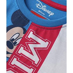 Babyhug Disney 100% Cotton Knit Half Sleeves T-Shirt With Micky Mouse Graphics Pack Of 2 - Multicolour