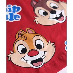 Babyhug Disney Single Jersey Knit Full Sleeves T-Shirt with Chip N Dale Graphics Pack of 3 - Red Navy Blue & Cream