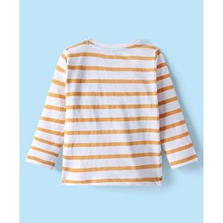 Babyhug Disney Single Jersey Knit Full Sleeves T-Shirt with Chip N Dale Graphics Pack of 3 - Red Navy Blue & Cream