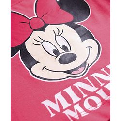 Babyhug Disney Single Jersey Knit Full Sleeves T-Shirt with Minnie Mouse Graphics Pack of 3 - Red Navy Blue & White