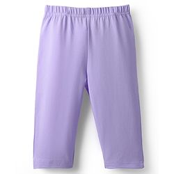 Babyhug Single Jersey Knit Full Sleeves Front Open Top & Trouser Set With Floral Print - White & Purple