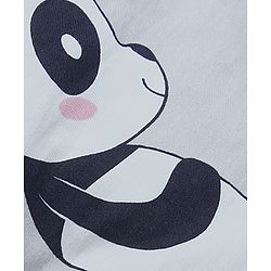 Babyhug Cotton Quilt Panda Print - Grey | Soft and Comfortable| Breathable Fabric| New Born Gifting Option| Light Weight and Foldable| Travel Friendly| Machine Washable