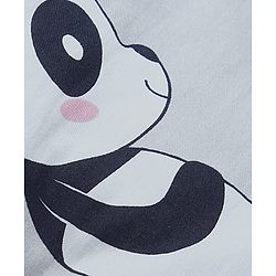 Babyhug Cotton Quilt Panda Print - Grey | Soft and Comfortable| Breathable Fabric| New Born Gifting Option| Light Weight and Foldable| Travel Friendly| Machine Washable