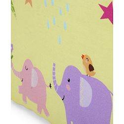 Babyhug 100% Cotton Cot Bumper Panda Print Regular - Grey (Cot not Included)| Protective Padding| Soft & Cozy| Washable| Easy to Assemble| Compact Folding & Storage| Prevents Bumping into Sides