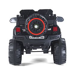 Babyhug Thunder 4X4 Battery Operated Ride On Jumbo Jeep With Music and Lights -Olive Green
