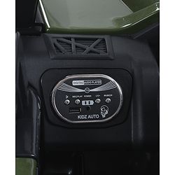 Babyhug Thunder 4X4 Battery Operated Ride On Jumbo Jeep With Music and Lights -Olive Green