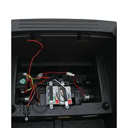 Babyhug 4x4 Battery Operated Ride on Jeep with Music & LED Lights - Black| Rechargeable Battery| Openable Doors| Built-in Music & AUX| Remote Control| Easy to Assemble| Forward & Reverse