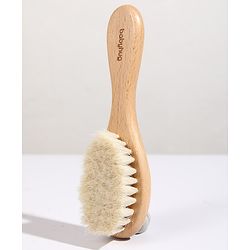 Babyhug Brush & Comb Set  Natural - Brown