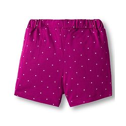 Babyhug 100% Cotton Single Jersey Knit Shorts With Floral Print Pack Of 3 - Navy Blue & Pink