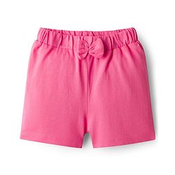 Babyhug 100% Cotton Single Jersey Knit Shorts With Floral Print Pack Of 3 - Navy Blue & Pink