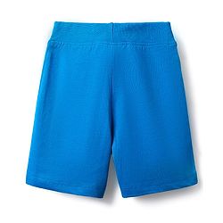 Babyhug 100% Cotton Single Jersey Knit Shorts with Tractor Print Pack of 3 - Green Red & Blue