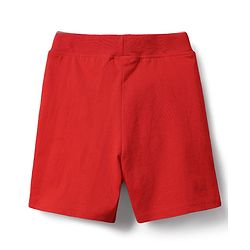 Babyhug 100% Cotton Single Jersey Knit Shorts with Tractor Print Pack of 3 - Green Red & Blue