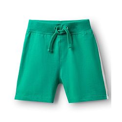 Babyhug 100% Cotton Single Jersey Knit Shorts with Tractor Print Pack of 3 - Green Red & Blue