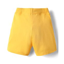 Babyhug Single Jersey Knit Shorts With Tape Detailing Pack Of 3 - Yellow Red & Green