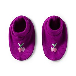Babyhug 100% Cotton Interlock Knit Onesies With Hairband & Booties - Purple