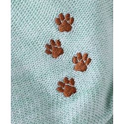 Babyhug Knit Full Sleeves Front Open Hooded Sweater With Bear Face & Ear Applique - Mint