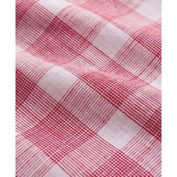 Babyhug Cotton Woven Half Sleeves Shirt & Shorts Set With Checks - Pink