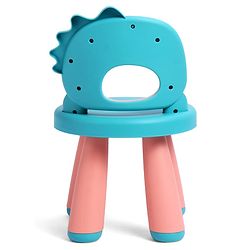 Babyhug Baby High Quality Study Chair With Face Print Design - Pink| Strong & Durable Chair| Indoor & Outdoor Use| Home & Classroom| Easy to Assemble| Convert to Stool