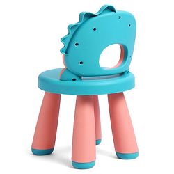 Babyhug Baby High Quality Study Chair With Face Print Design - Pink| Strong & Durable Chair| Indoor & Outdoor Use| Home & Classroom| Easy to Assemble| Convert to Stool