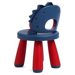 Babyhug Baby High Quality Study Chair With Face Print Design - Pink| Strong & Durable Chair| Indoor & Outdoor Use| Home & Classroom| Easy to Assemble| Convert to Stool