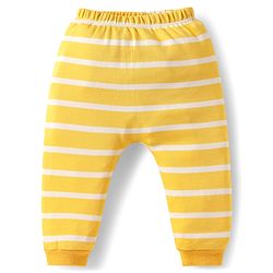 Babyhug 100% Cotton Full Sleeves Animal Printed Onesies With Striped Leggings Cap Mittens & Booties Set -