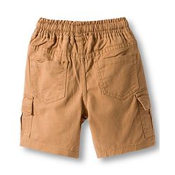 Babyhug Cotton Woven Half Sleeves Shirt & Shorts Set With Leaf Print - Orange & Brown