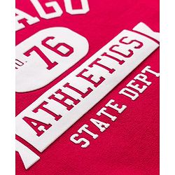Babyhug Cotton Knit Full Sleeves Pullover Sweatshirt with Text Graphics Pack of 2 - Red & Blue