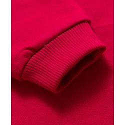 Babyhug Cotton Knit Full Sleeves Pullover Sweatshirt with Text Graphics Pack of 2 - Red & Blue