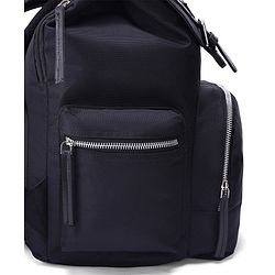Babyhug SmartNest Multifunctional Diaper Backpack  Black| Water-Resistant| Spacious Compartments|  Ergonomic Shoulder Straps & Stylish Design for Parents