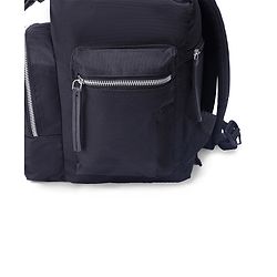 Babyhug SmartNest Multifunctional Diaper Backpack  Black| Water-Resistant| Spacious Compartments|  Ergonomic Shoulder Straps & Stylish Design for Parents