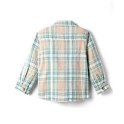 Babyhug Cotton Woven Full Sleeves Checkered Shirt - Multicolour