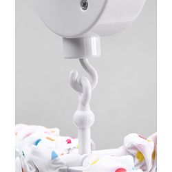 Babyhug Disney Mickey Musical Cot Mobile for Newborn & Toddlers| Crib Décor Toy| Rotating Figures & Gentle Music| Motor Skills & Visual Tracking| Stimulates Hearing| Baby Shower Gift | BIS Certified