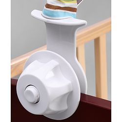 Babyhug Disney Mickey Musical Cot Mobile for Newborn & Toddlers| Crib Décor Toy| Rotating Figures & Gentle Music| Motor Skills & Visual Tracking| Stimulates Hearing| Baby Shower Gift | BIS Certified