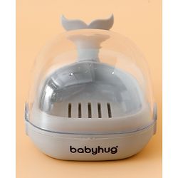 Babyhug Fish Shaped Soap Case - Grey
